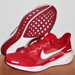 Nike Air Zoom Pegasus 41 San Francisco 49ers Football Mens 9 Red